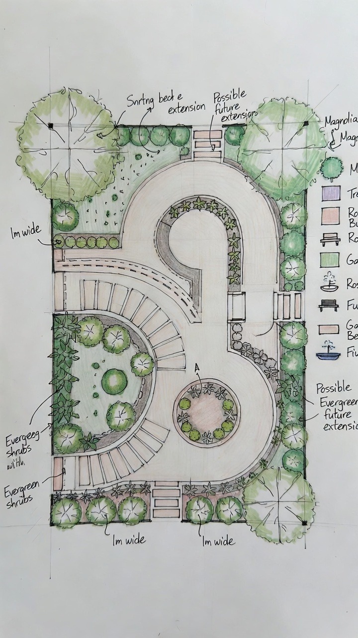 Custom planting and garden design