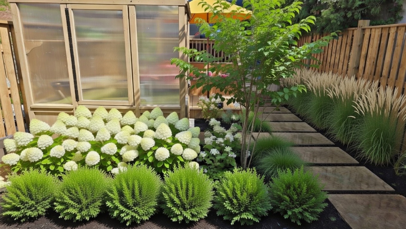 Finished garden result